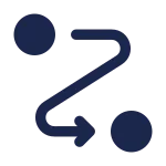 Routing 3 SVG Icon
